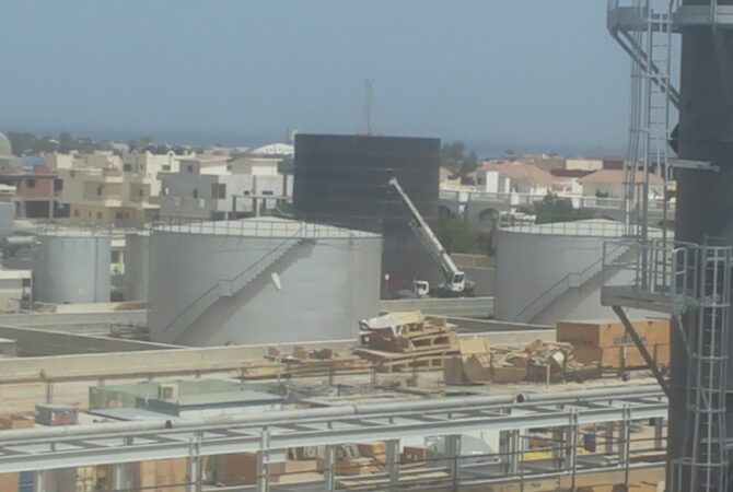 ConstructionofNos.3carbonSteelStoragTankwithCapcity10000BBLs2